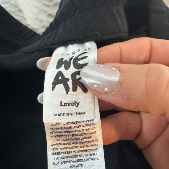 Zumba Fitness Black Sweatpants with Gold Accents - Picture 3 of 8